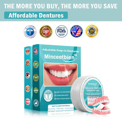 Official Store | Minceetbien™🗽 Moldable Dentures(⏰Limited Time 80% Off - Last 30 Minutes ⏰)