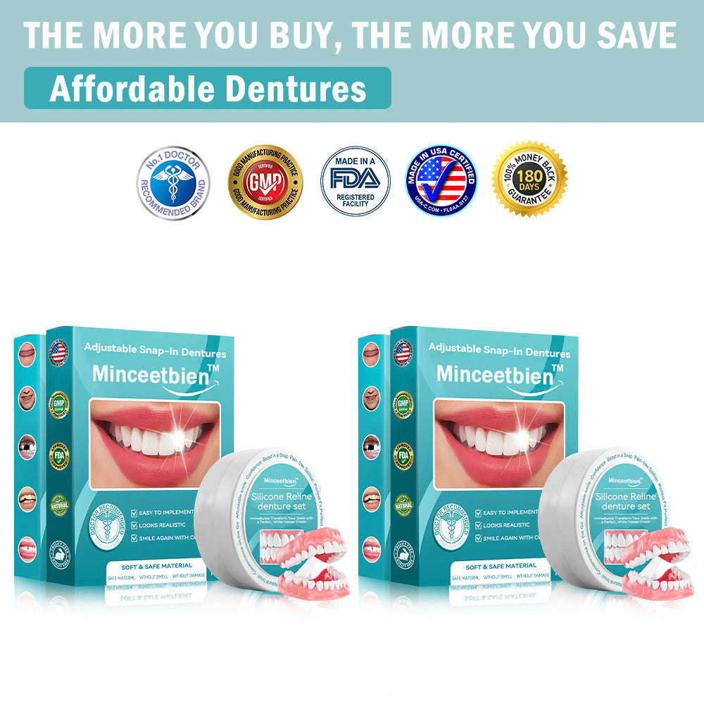 Official Store | Minceetbien™🗽 Moldable Dentures(⏰Limited Time 80% Off - Last 30 Minutes ⏰)
