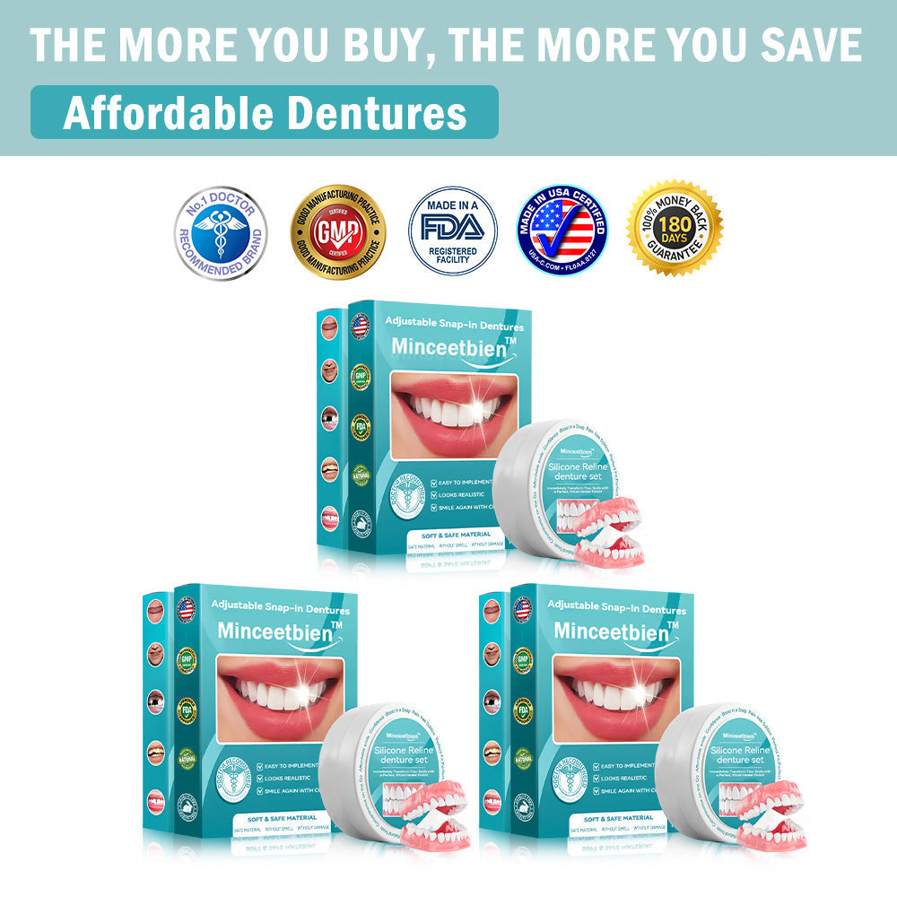 Official Store | Minceetbien™🗽 Moldable Dentures(⏰Limited Time 80% Off - Last 30 Minutes ⏰)