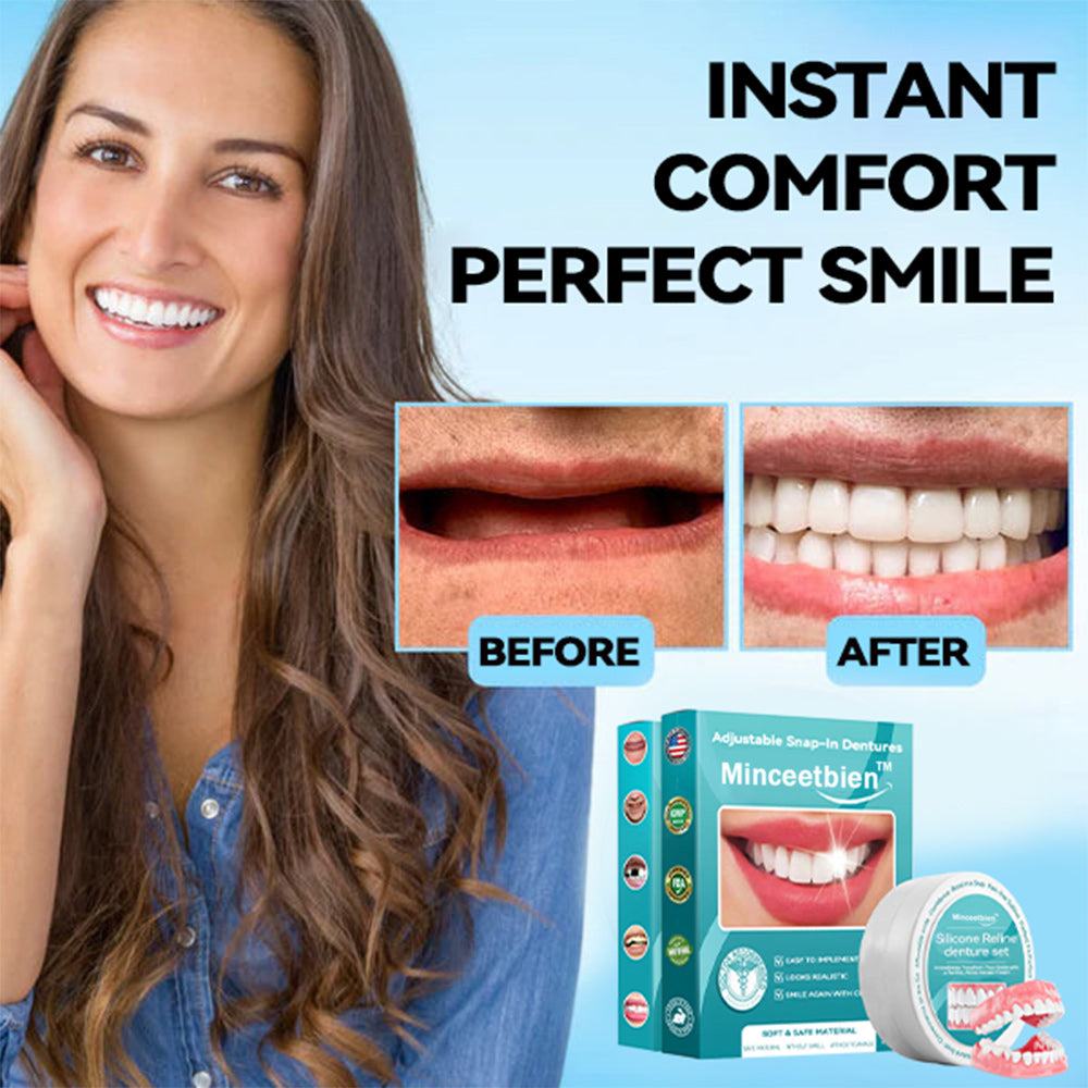 Official Store | Minceetbien™🗽 Moldable Dentures(⏰Limited Time 80% Off - Last 30 Minutes ⏰)