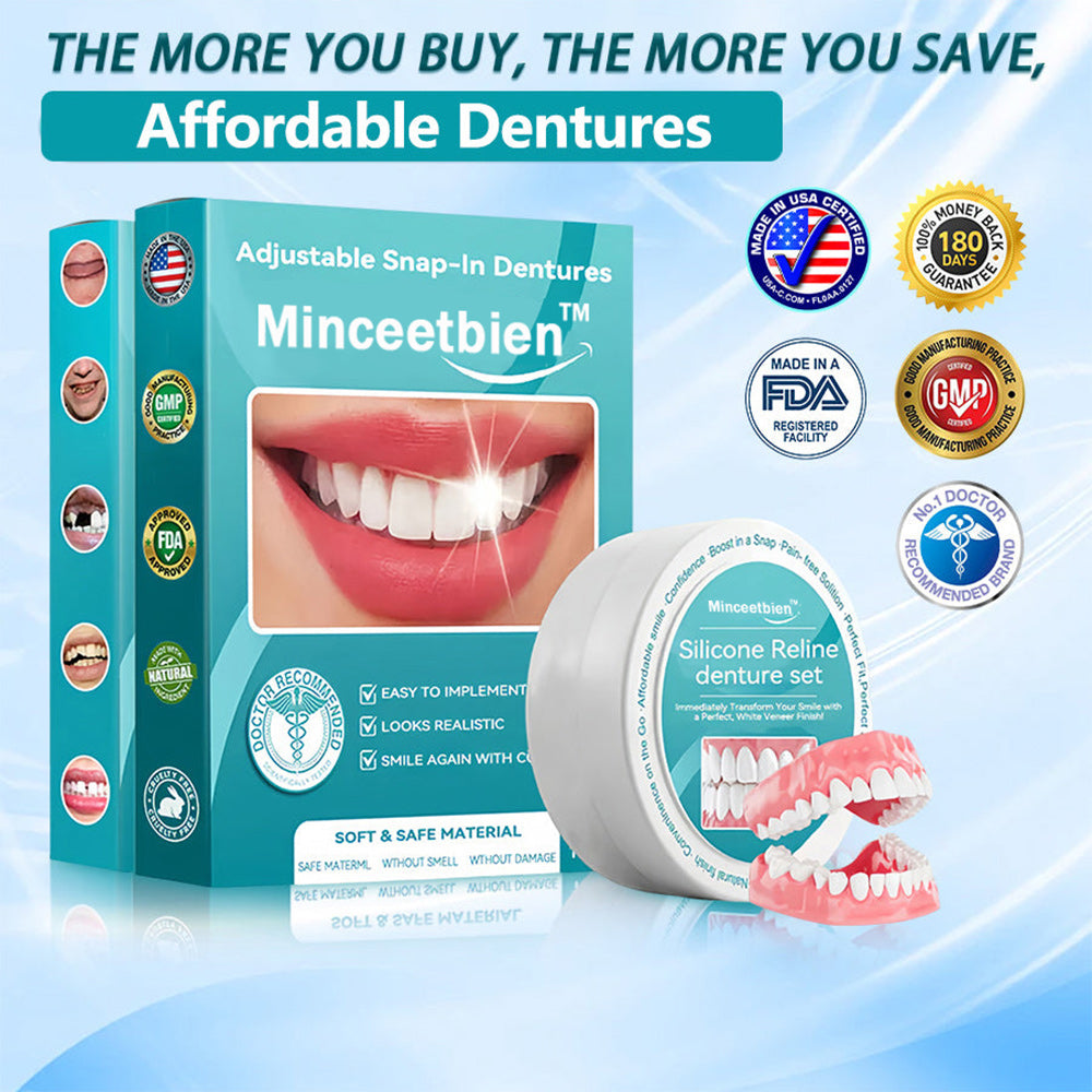 Official Store | Minceetbien™🗽 Moldable Dentures(⏰Limited Time 80% Off - Last 30 Minutes ⏰)