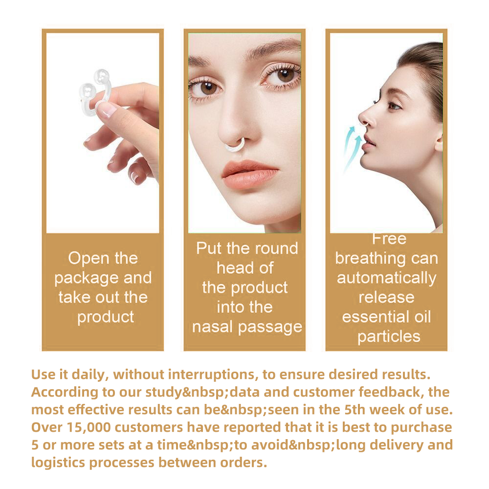 🐝 Bee Venom Lymphatic Drainage & Slimming Nose Ring⭐(for all lymphatic problems and obesity)
