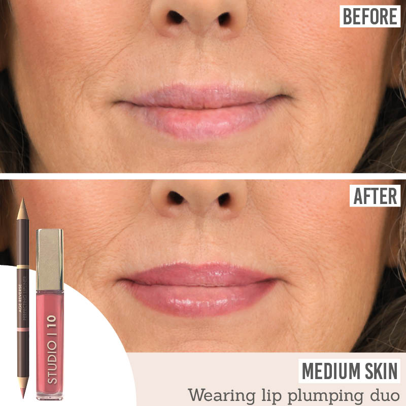 Lip Liner & Plumping Lip Gloss