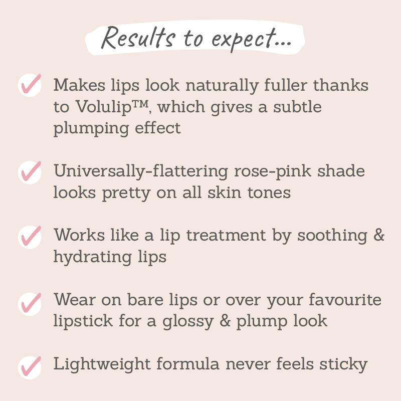 Plumping Lip Gloss in Rose