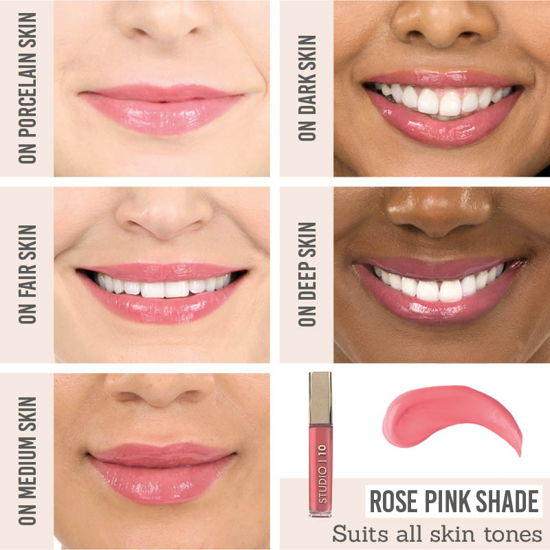Plumping Lip Gloss in Rose
