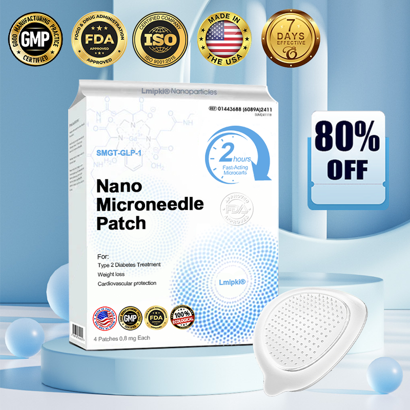 【Lmipki® Official Store】 NIDDK-𝑻𝒊𝒓𝒛𝒆𝒑𝒂𝒕𝒊𝒅𝒆 Nano 𝑴𝒊𝒄𝒓𝒐𝒏𝒆𝒆𝒅𝒍𝒆 𝑷𝒂𝒕𝒄𝒉 🇺🇸👨‍⚕️（Zero Pain, 24/7 Release | Lose 20lbs FAST | 90% Sugar Drop | ）🦄