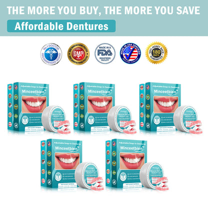 Minceetbien™🗽🗽 Silicone Reline Denture Set (⏰Limited Time 80% Off - Last 30 Minutes ⏰)
