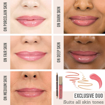 Lip Liner & Plumping Lip Gloss